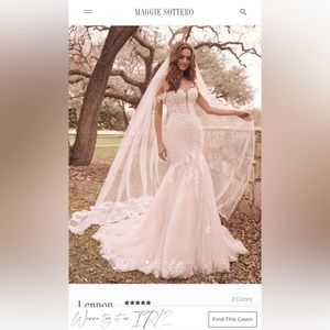 Maggie sottero wedding dress Lennon